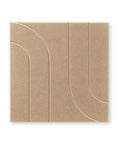 Maya I acoustic panel felt design collection acoustic tile sand natural