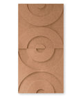 Maya II panneau acoustique 3d feutre collection acoustique cognac terra
