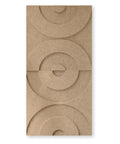 Maya II panneau acoustique 3d feutre design collection carrelage acoustique sable naturel