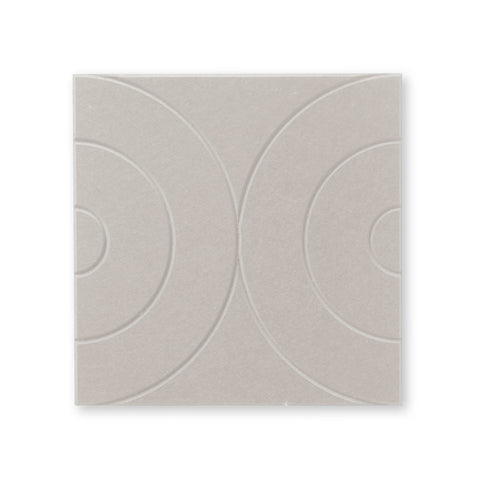 Acoustic Felt Panel | 4 half circles | geometric design | Maya II