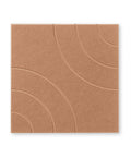 Maya III acoustic panel felt design collection acoustic tile felt terra cognac