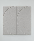 maeven art Sade VII collection color beige acoustic panel felt design collection acoustic tile cap felt sound absorption sound dampening 