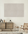 Banner sade beige Maeven akoestische wandpanelen pet vilt wandtegels design mockup inspiratie 