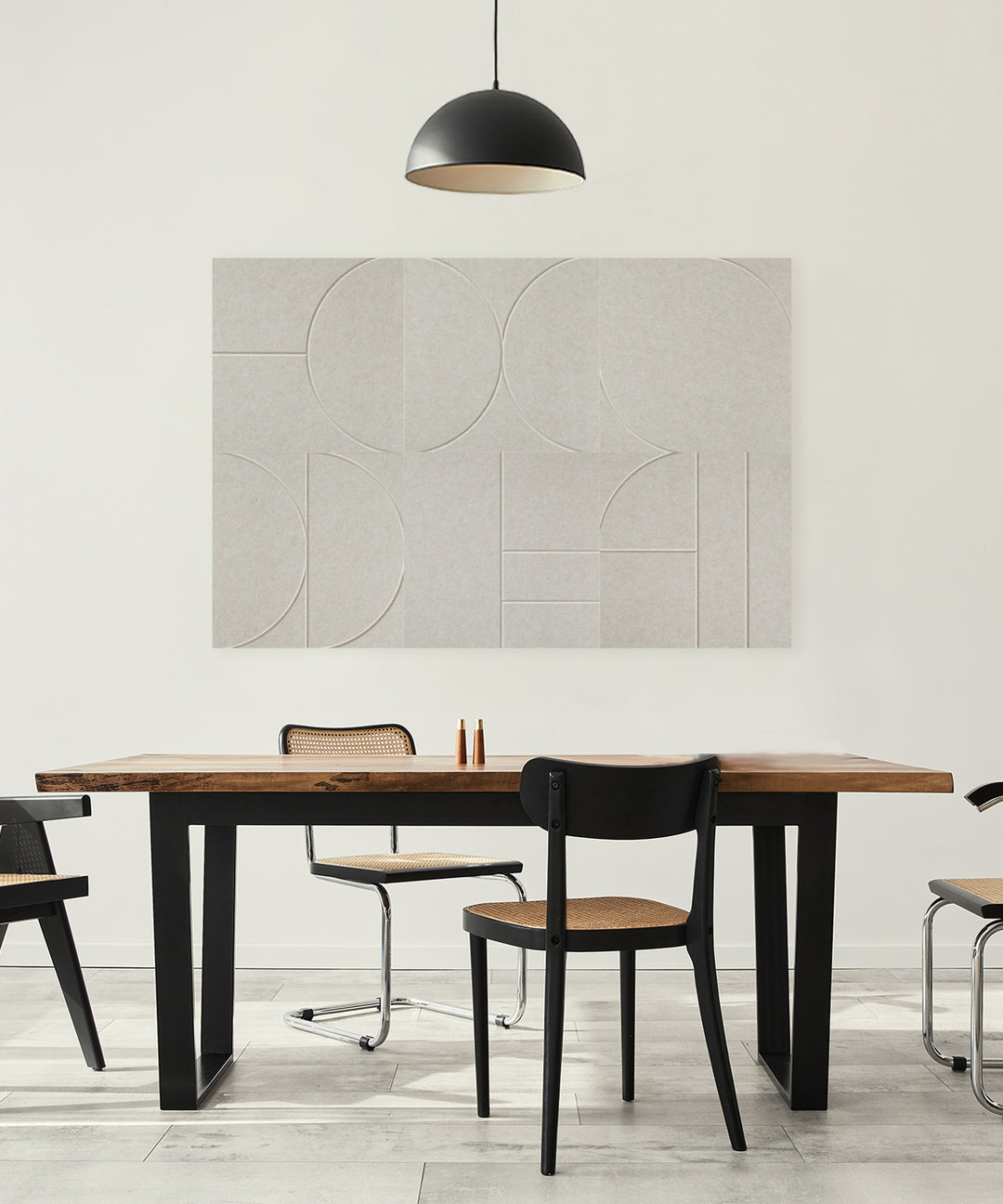 Sadé Design Set | Akoestische Wandpanelen van Vilt | Organisch design ...