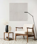 Sade color beige mockup acoustic panel felt design collection acoustic tile 