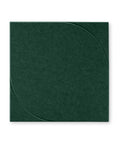 Sade V acoustic panel felt design collection acoustic tile felt deep green petrol