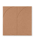 Sade VII acoustic panel felt design collection acoustic tile felt cognac terra