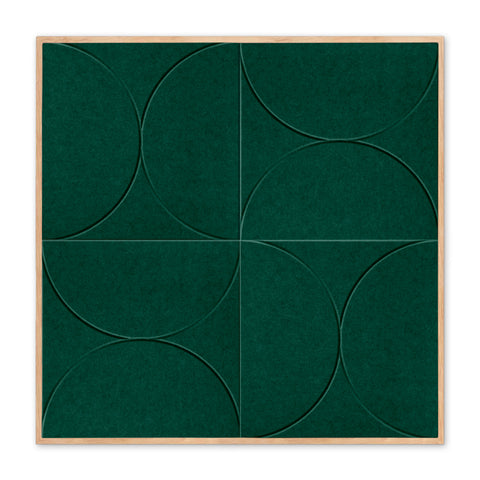 Velvet Arcs akoestisch schilderij 1.00x1.00m