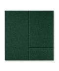 Sade III acoustic panel felt design collection acoustic tile felt deep green petrol