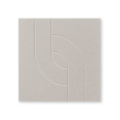 Panneau de feutre acoustique | 2 arcs 4 lignes | Géométrique | Maya V