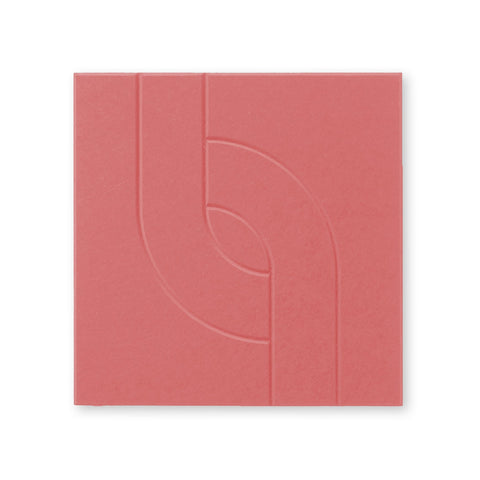 Maya V | Akoestisch Wandpaneel 50x50cm – Zelfklevend PET Vilt Maeven art burgandy