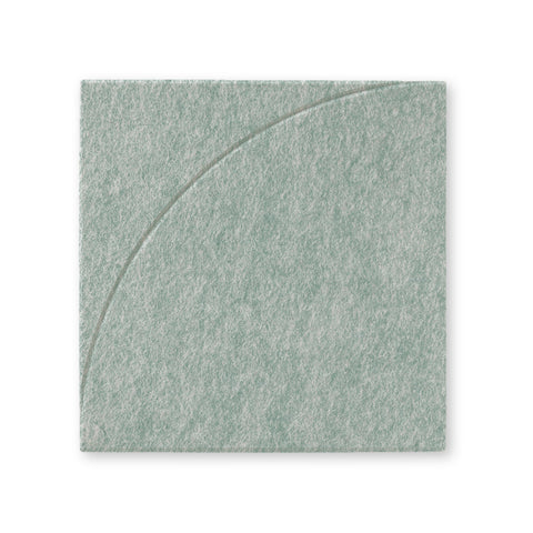 Sadé ll | Akoestisch Wandpaneel 50x50cm – Zelfklevend PET Vilt Maeven art burgandy