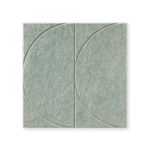 Sadé Vll | Akoestisch Wandpaneel 50x50cm – Zelfklevend PET Vilt Maeven art sage green
