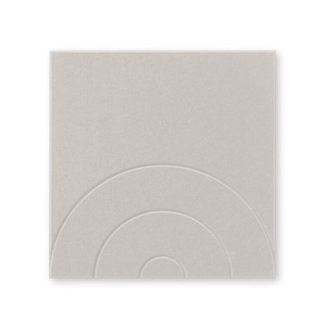 Panneau de feutre acoustique | 3 demi-cercles | Design géométrique | Maya VI