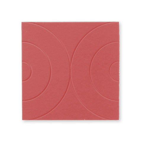 Maya ll | Akoestisch Wandpaneel 50x50cm – Zelfklevend PET Vilt Maeven art burgandy