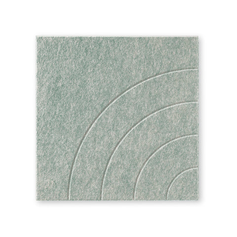 Akoestisch Viltpaneel |4 kwartcirkels | Abstract design | Loa I - Maeven Art