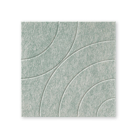 Loa Vlll | Akoestisch Wandpaneel 50x50cm – Zelfklevend PET Vilt Maeven art sage green