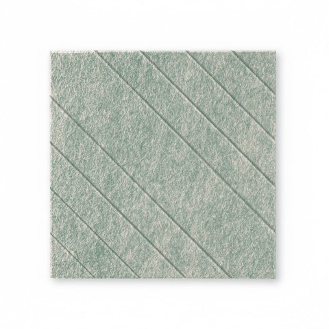 Loa ll | Akoestisch Wandpaneel 50x50cm – Zelfklevend PET Vilt Maeven art Sage Green