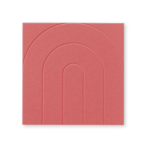 Maya Vll | Akoestisch Wandpaneel 50x50cm – Zelfklevend PET Vilt Maeven art burgandy