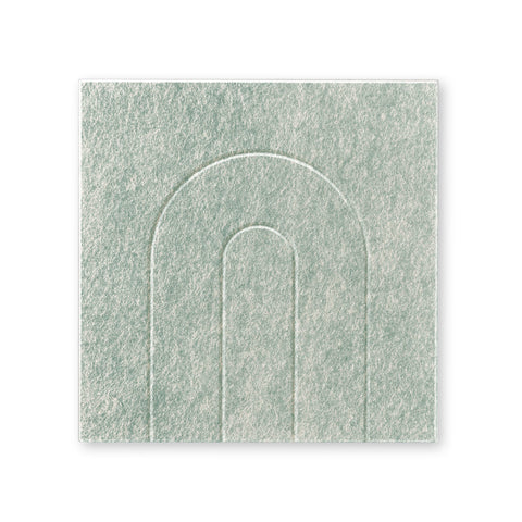 Maya lV | Akoestisch Wandpaneel 50x50cm – Zelfklevend PET Vilt Maeven art sage green