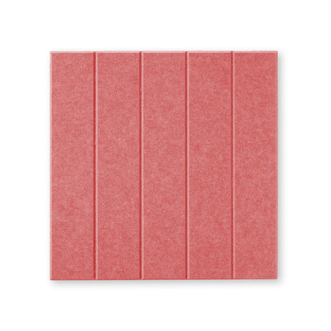 Loa V | Akoestisch Wandpaneel 50x50cm – Zelfklevend PET Vilt Maeven art Burgandy