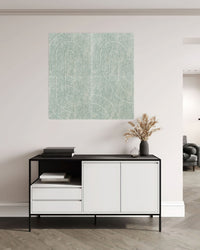 Maya akoestische panelen design set van 4 sage green