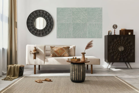 Ensemble de panneaux de feutre acoustique | Ensemble Loa | Dessin abstrait