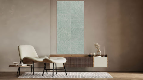 Ensemble de panneaux de feutre acoustique | Ensemble Loa | Dessin abstrait