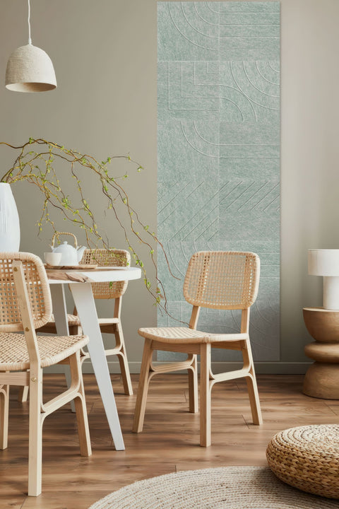 Ensemble de panneaux de feutre acoustique | Ensemble Loa | Dessin abstrait