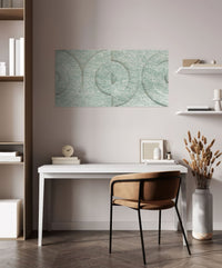 Maya 3d akoestische panelen design set van 2 sage green