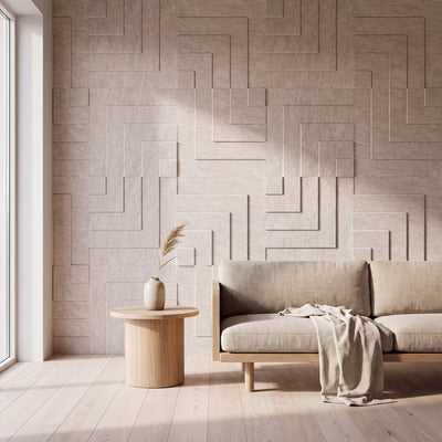 Loa Iv als volledige wand in interieur