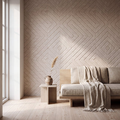 Loa Vi als volledige wand in interieur