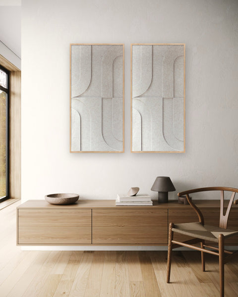 Maya I Acoustic wall art Duo Arrangement