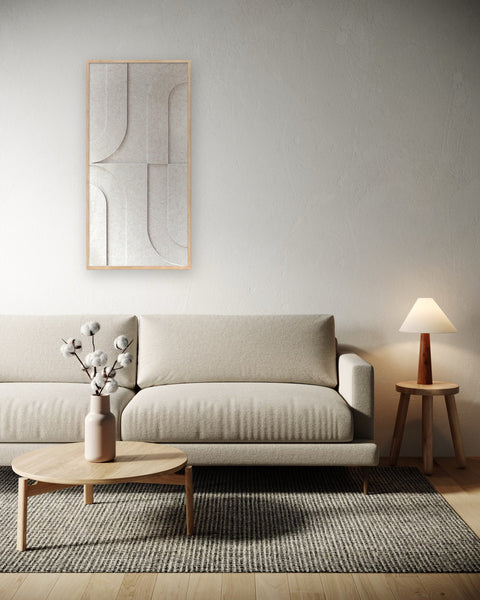 Maya I Acoustic wall art Living Room Ambience
