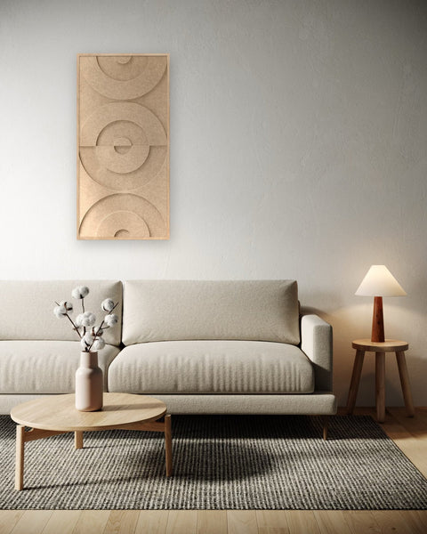 Maya II Acoustic wall art Living Room Ambience
