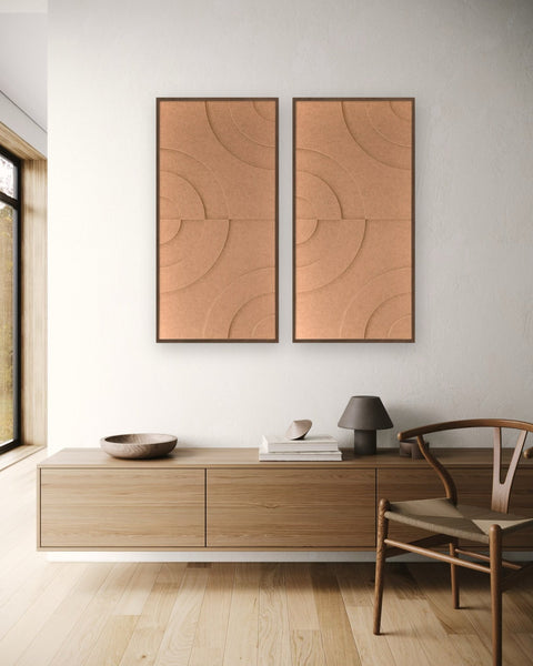 Maya III Acoustic wall art Duo Arrangement