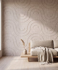Maya Iii als volledige wand in interieur