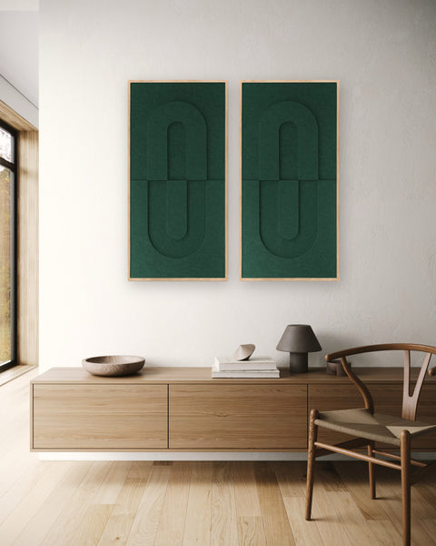 Maya IV Acoustic wall art Duo Arrangement