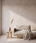 Maya Vi als volledige wand in interieur