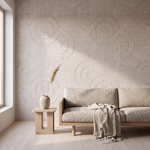 Maya Vi als volledige wand in interieur