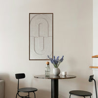 Maya VII | akoestisch 3D schilderij | 50x100cm