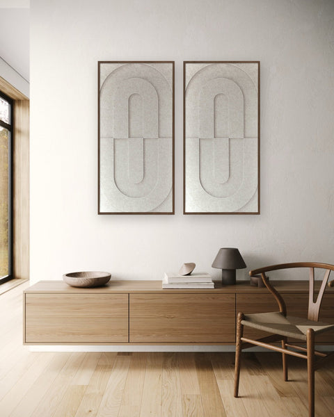 Maya VII Acoustic wall art Duo Set