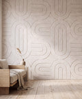 Maya Vii als volledige wand in interieur