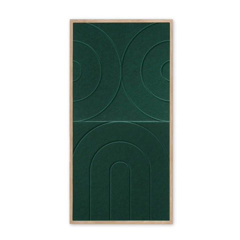 Moonlit Arches akoestisch schilderij vilt 0.5x1.00m