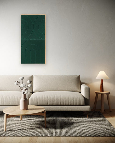 Moonlit Arches Acoustic wall art Living Room Ambience