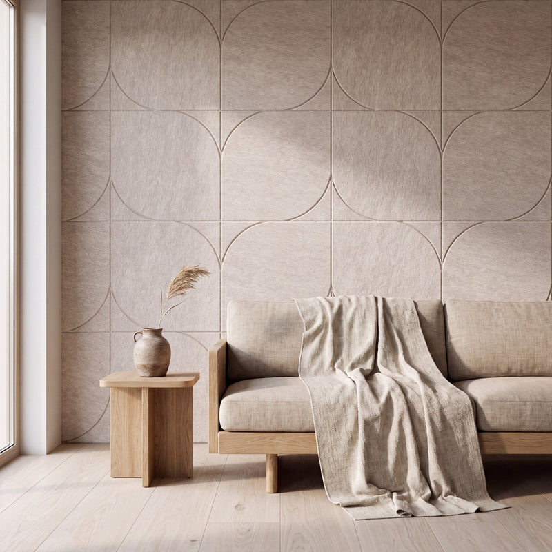 Sade V als durchgehende Wand im Innenraum