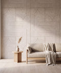 Sade Viii als volledige wand in interieur