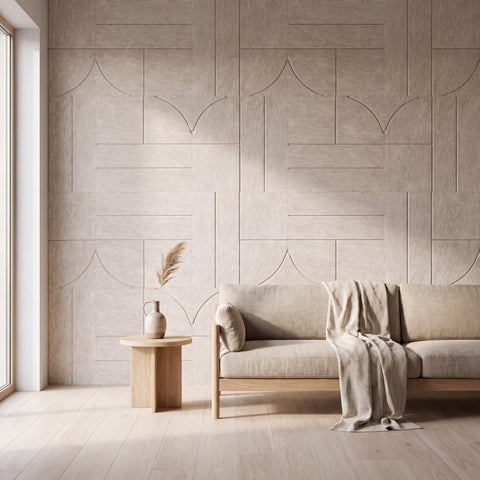Sade Viii als volledige wand in interieur