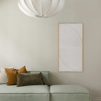 Silent Horizon | akoestisch schilderij | 50x100cm