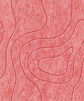 Waves Basin V acoustic felt panel made of PET felt — color: Burgundy
